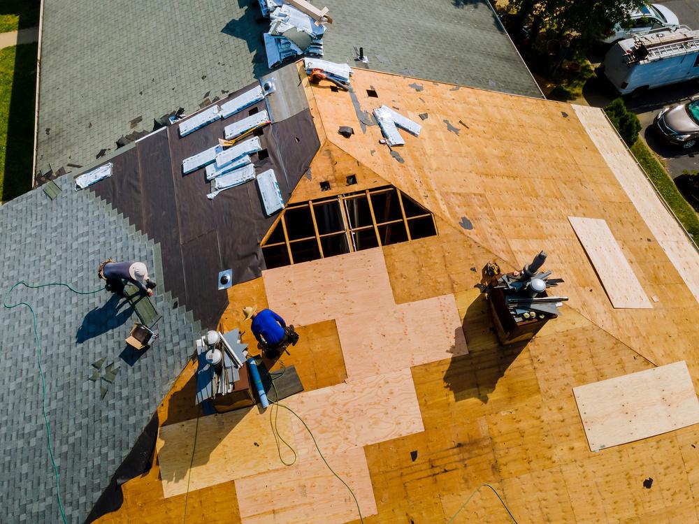 roof replacement barrier